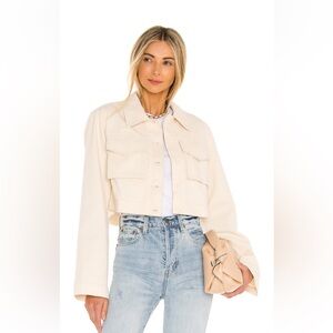 Revolve “Angels Cropped Jacket by Lovers and Friends”